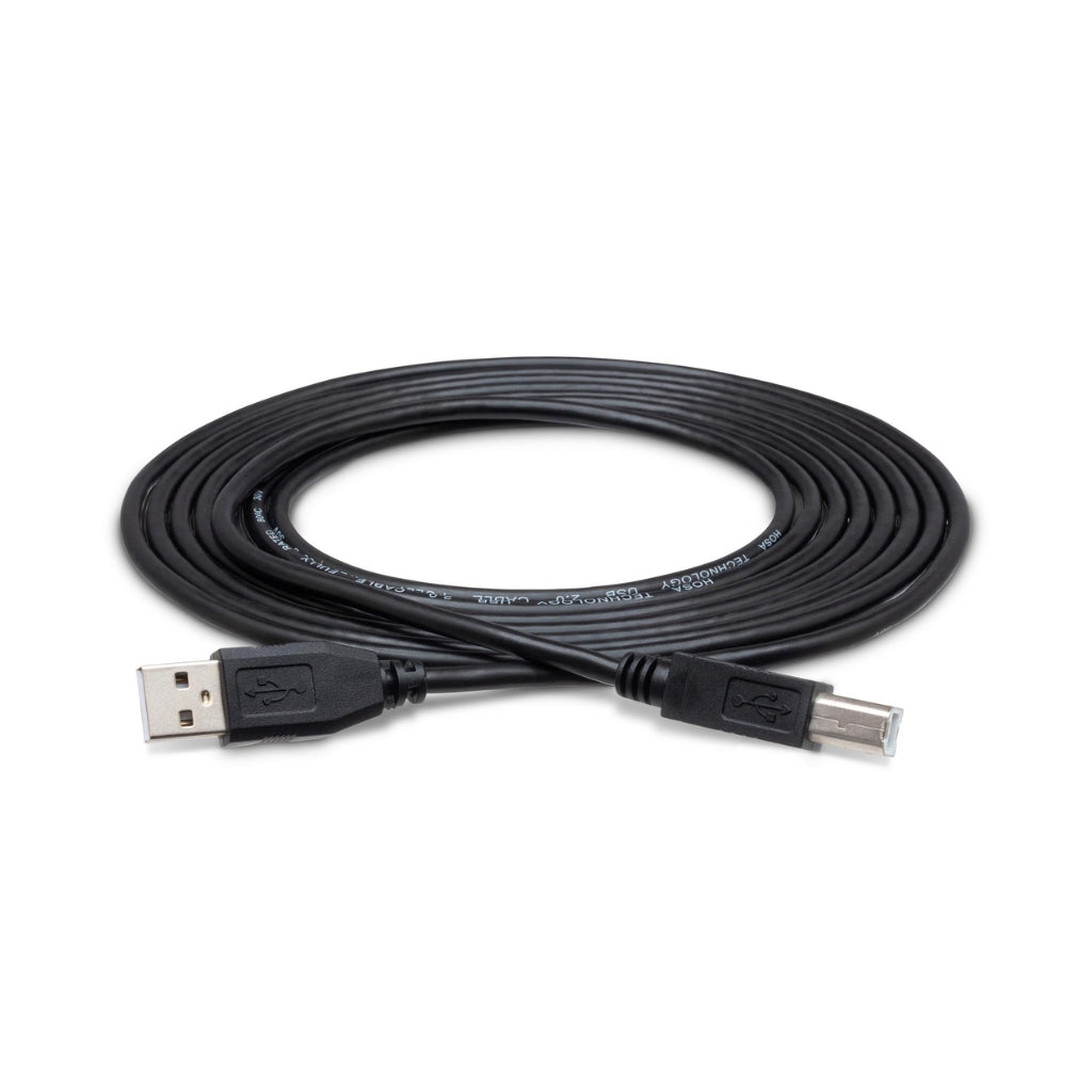 Hosa Technology - Type A to Type B - High Speed USB Cable 15ft