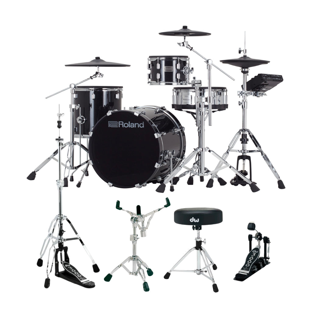 Roland - VAD504S - V Drum Kit Bundle with DW Hardware