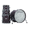 Roland VAD706 V-Drums Acoustic Design 5-Piece Wood Shell Electronic Drum Kit w/ TD50X - Gloss Ebony