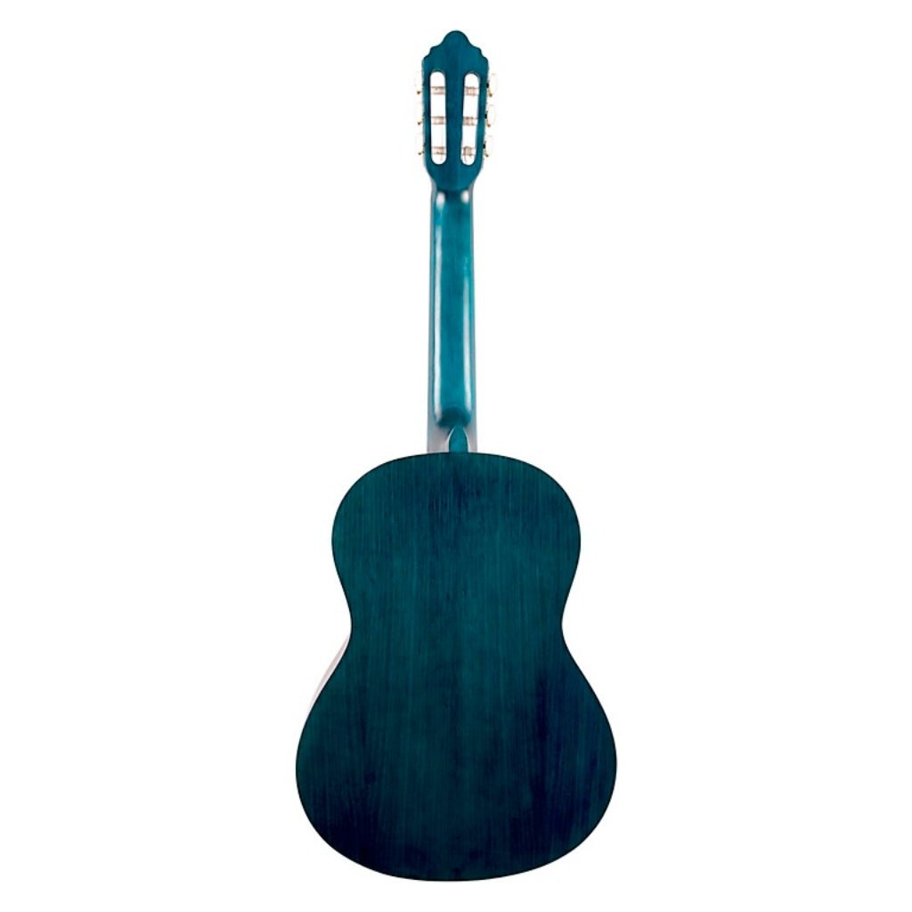 Valencia - 200 Series 1/2 Size Classical Guitar - Transparent Blue Classical Guitars Sky Music