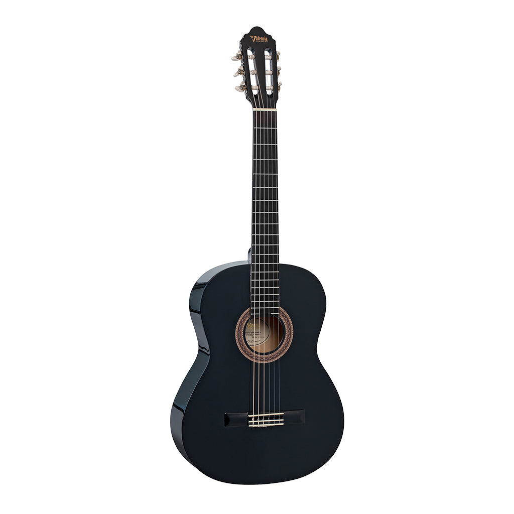 Valencia 100 Series Full Size Classical Black