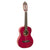 Valencia - 200 Series 1/2 Size Classical Guitar - Transparent Wine Red