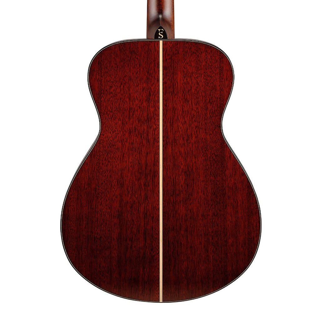 Yamaha FS9 Mahogany Concert Acoustic Guitar with Case Natural