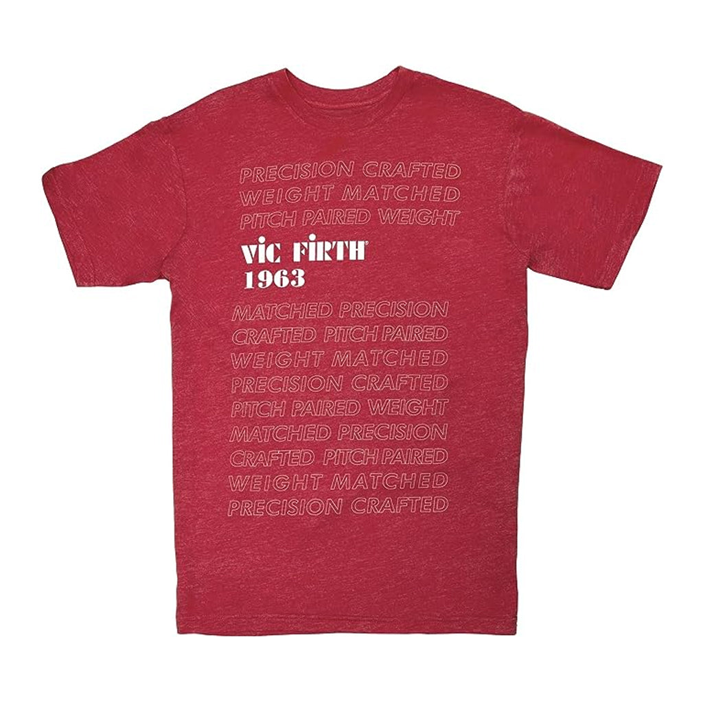Vic Firth LE 1963 Red Graphic Tee Medium