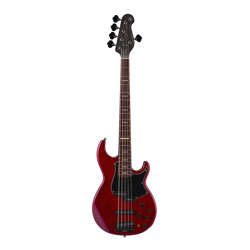 Yamaha BB735A 5 String Bass Guitar Fired Red