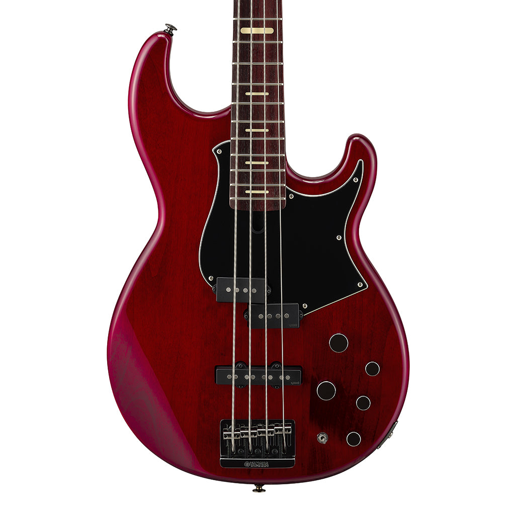 Yamaha BB734A 4 String Bass Guitar Fired Red