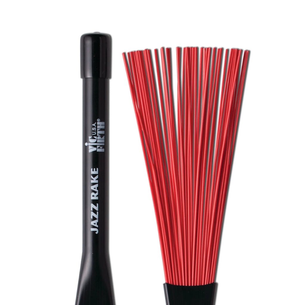 Vic Firth - Jazz Rake – Red Plastic Drum Sticks Sky Music
