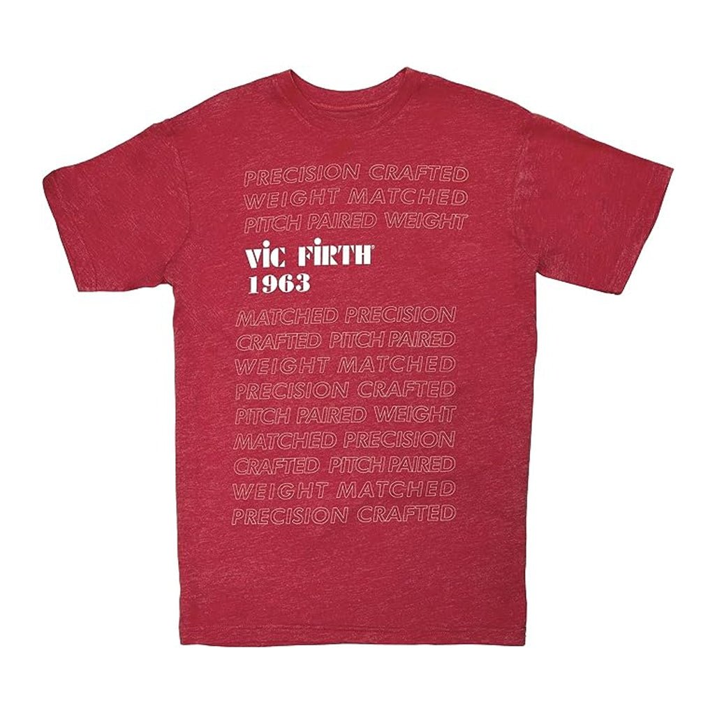 Vic Firth LE 1963 Red Graphic Tee - Extra Large Merchandise & Apparel Sky Music
