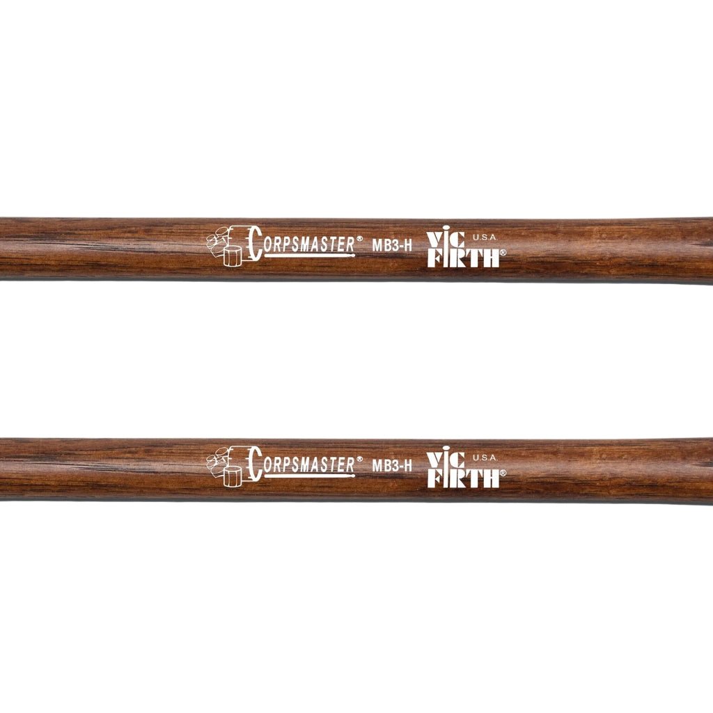 Vic Firth MB3H Corp Master Hard Bass Drum Mallet Drum Sticks Sky Music