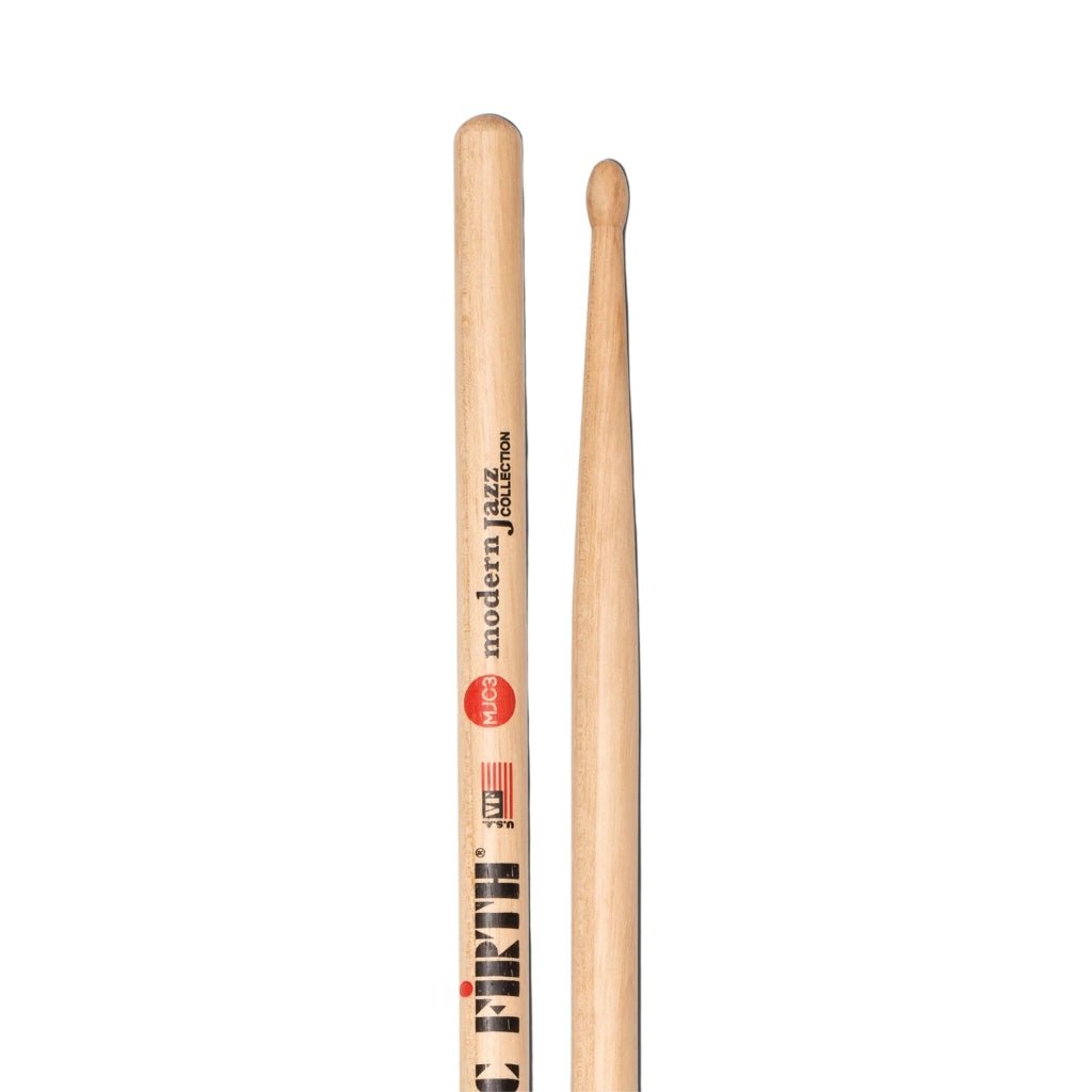 Vic Firth Modern Jazz Collection 3 Hickory Drumsticks - Wood Tip Drum Sticks Sky Music