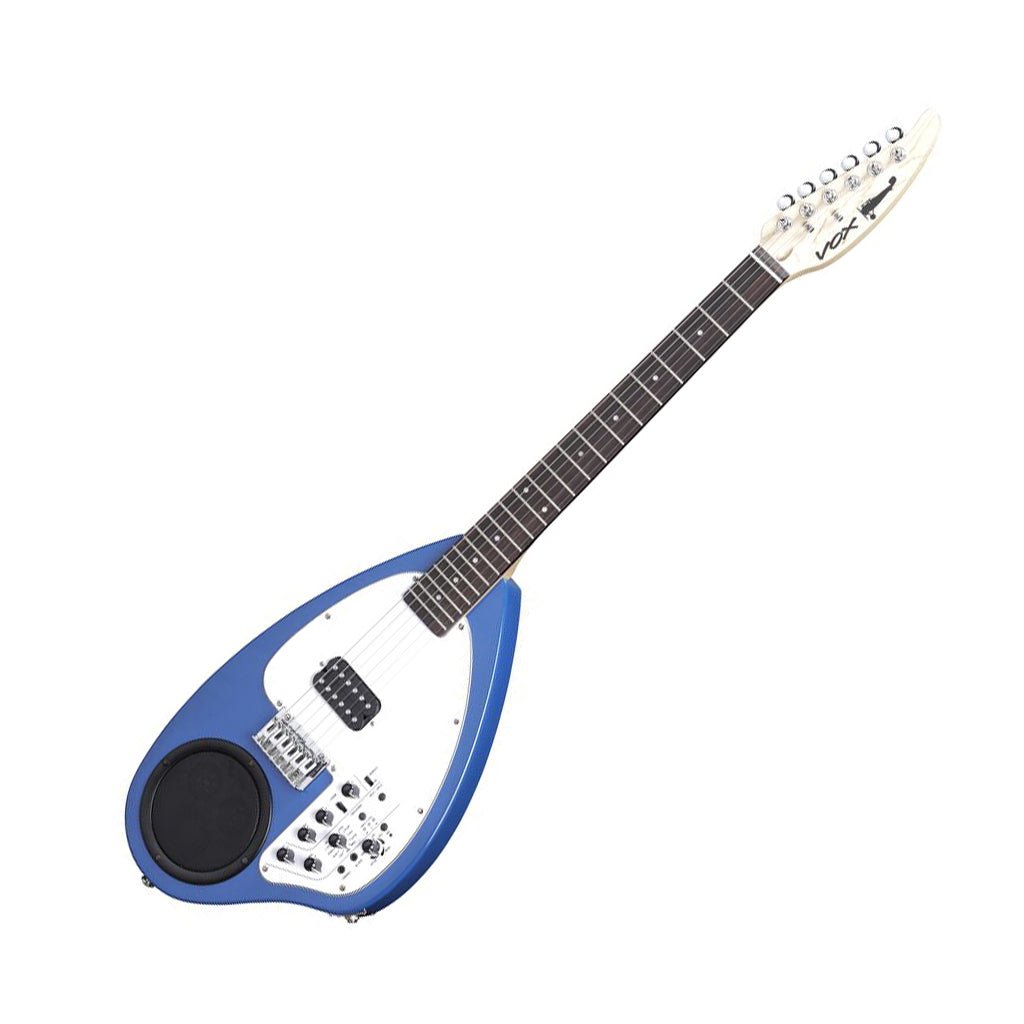 Vox APC-1 Travel Guitar w/Built-In Speaker Effects & Rhythm - Blue Electric Guitars Sky Music