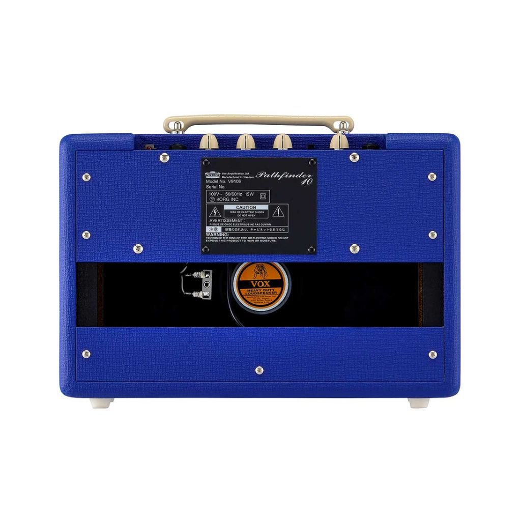 Vox Pathfinder 10 Ltd Union Jack Royal Blue Electric Guitar Amplifiers Sky Music