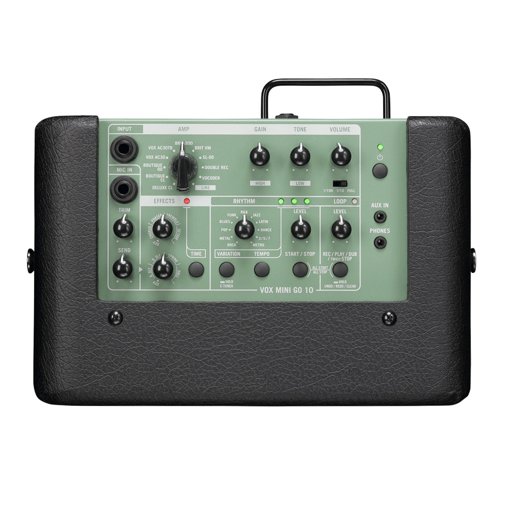 Vox Mini Go 10 Watt Portable Amplifier in Green