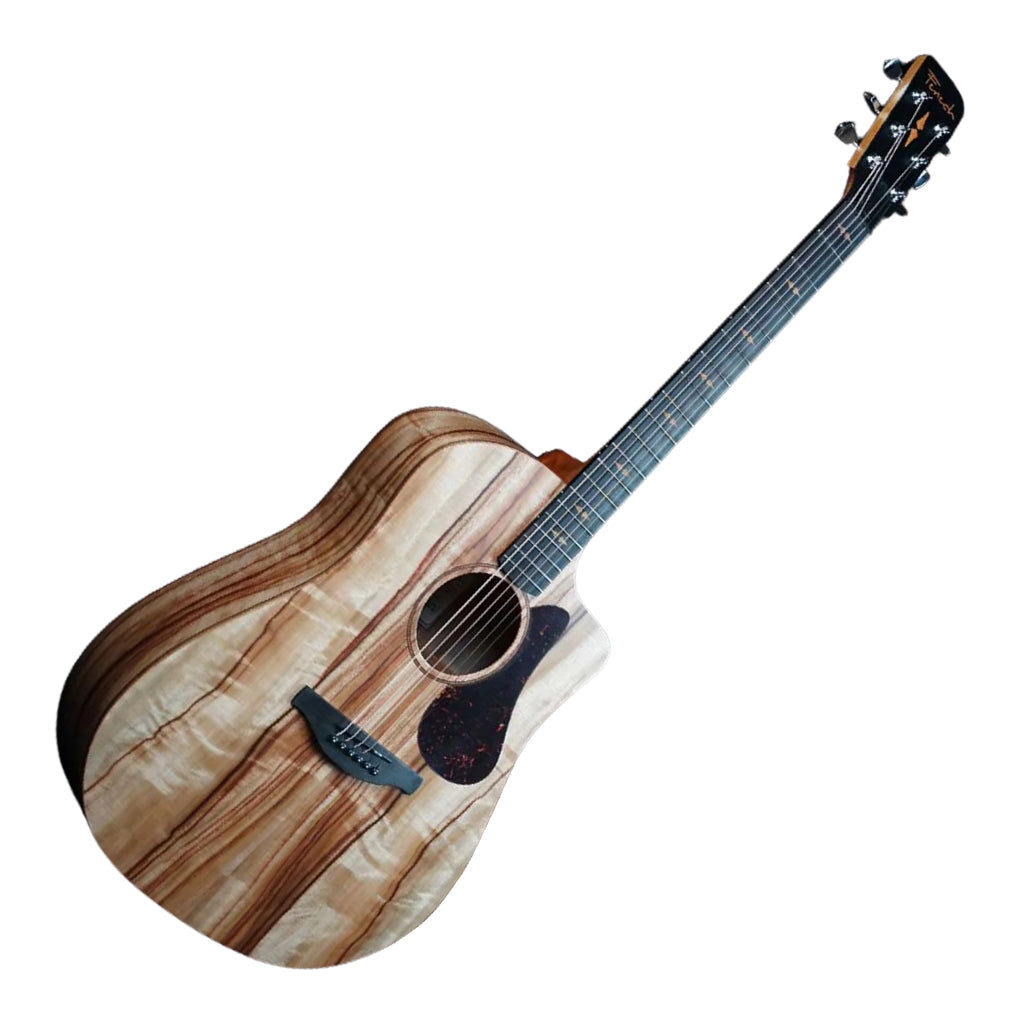 Fenech VTH Dread With Cut Away All Camphor