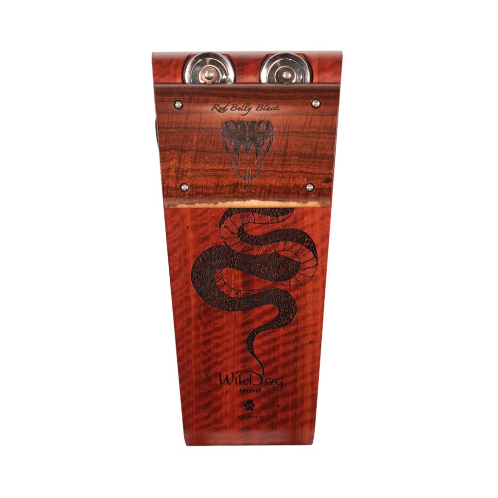 Wild Dog Red Belly Black Stomp Box Percussion Sky Music