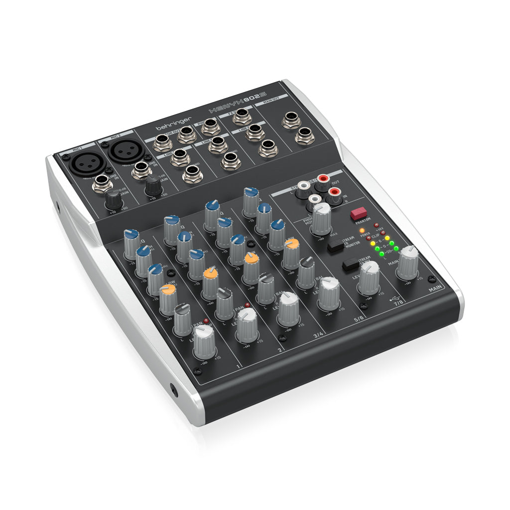 Behringer - Xenyx 802s - 8 Channel Mixer With Usb