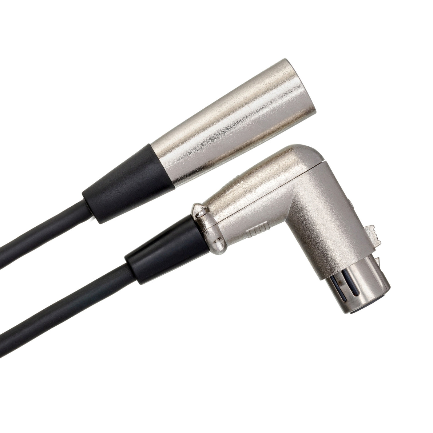Hosa Technology - Right-angle XLR3F to XLR3M - Balanced Interconnect Cable 10ft