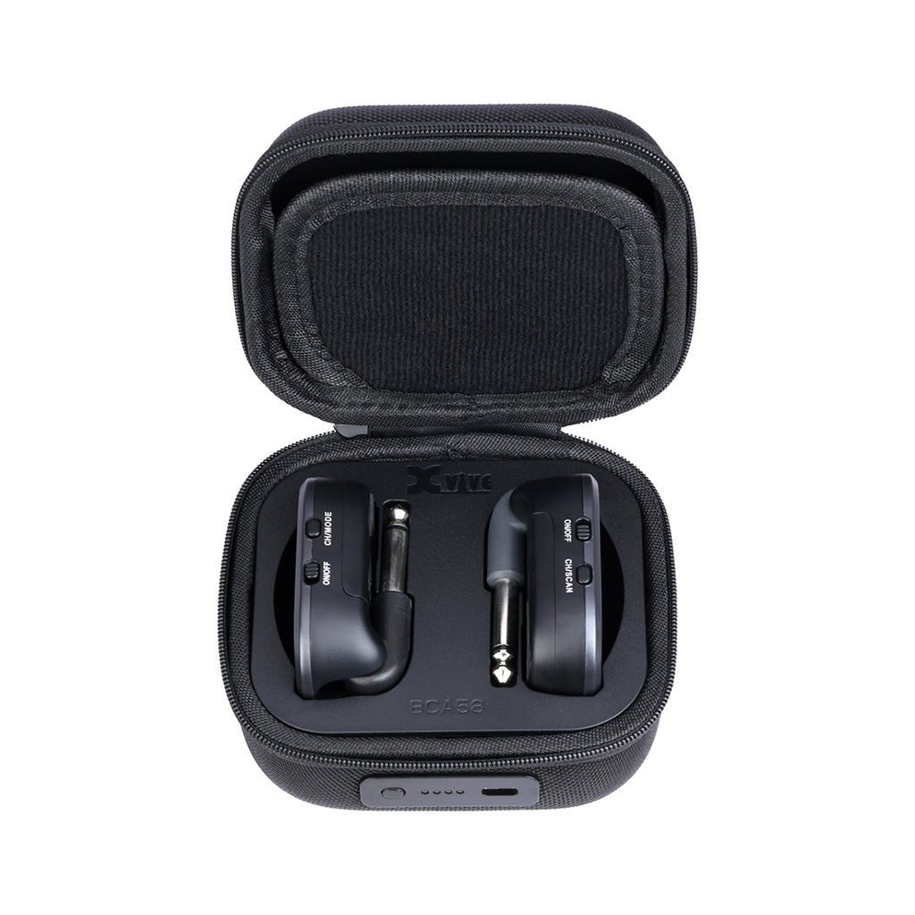 Xvive A58 Guitar Wireless System & BCA58 Battery Case Bundle Wireless Systems Sky Music