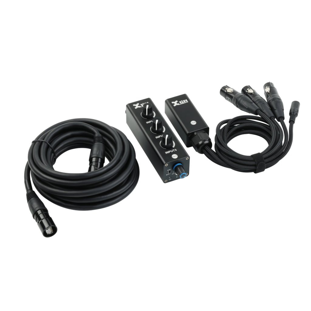 XVIVE PX Portable 3-Channel Personal Mixer System Pro Audio Sky Music