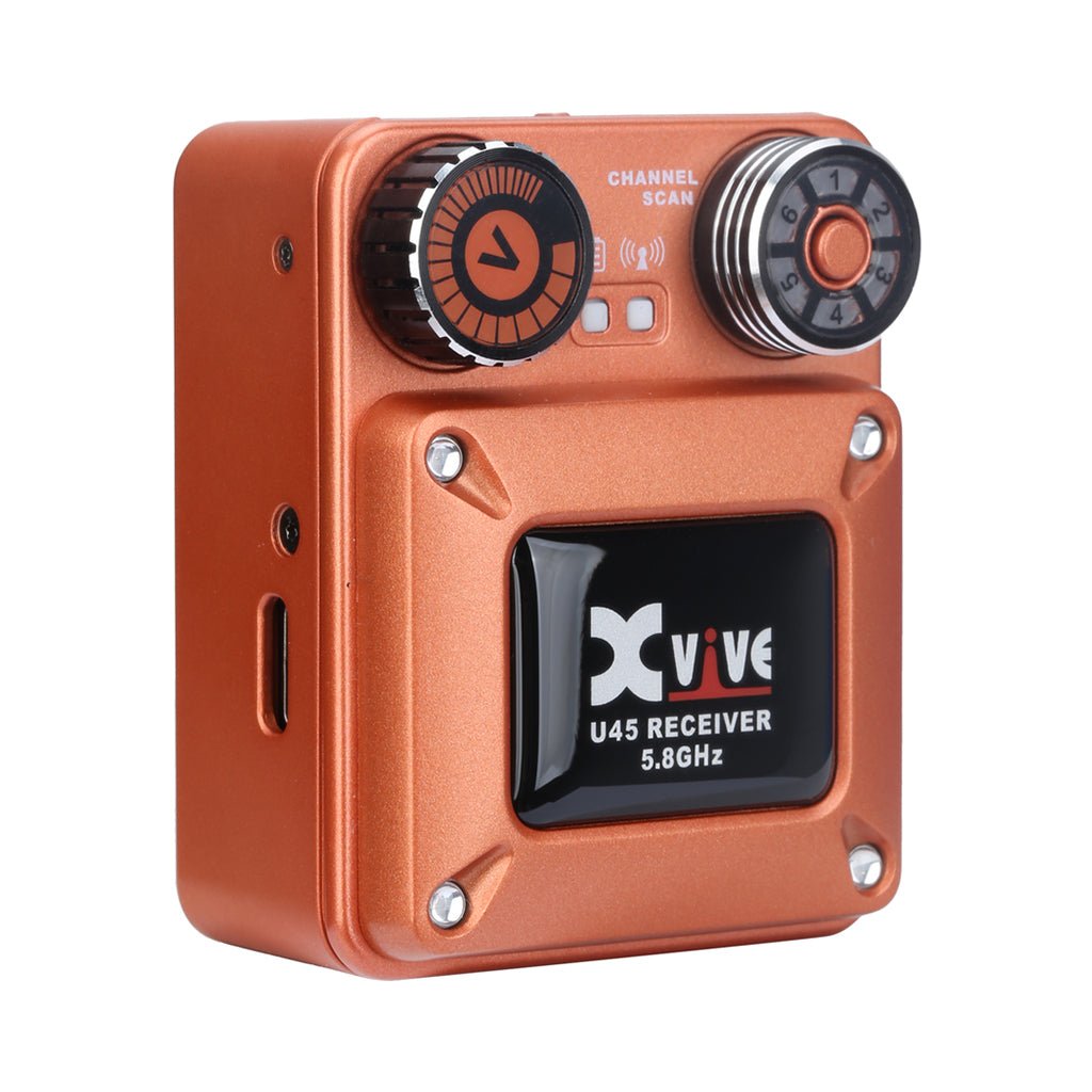 Xvive U45 In-Ear Monitor System 5.8Ghz - Orange IEM Systems Sky Music