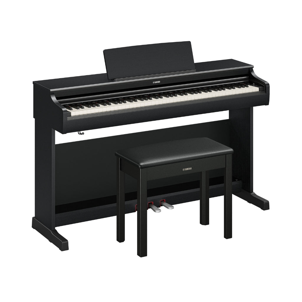 Yamaha Arius YDP-166 88-key Upright Digital Piano with Bench - Black Digital Pianos Sky Music