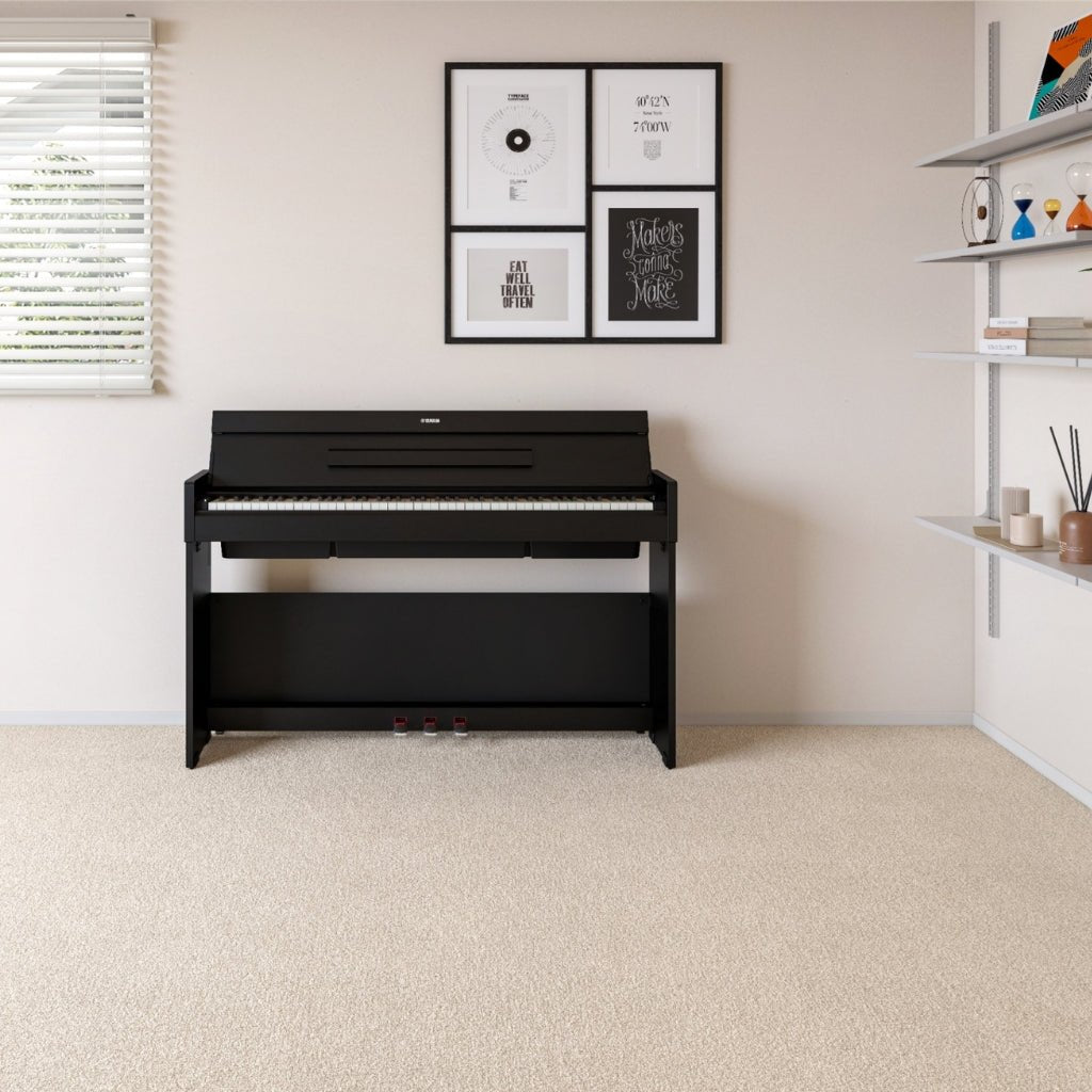 Yamaha Arius YDP-S36 88-key Slim Upright Digital Piano - Black Digital Pianos Sky Music