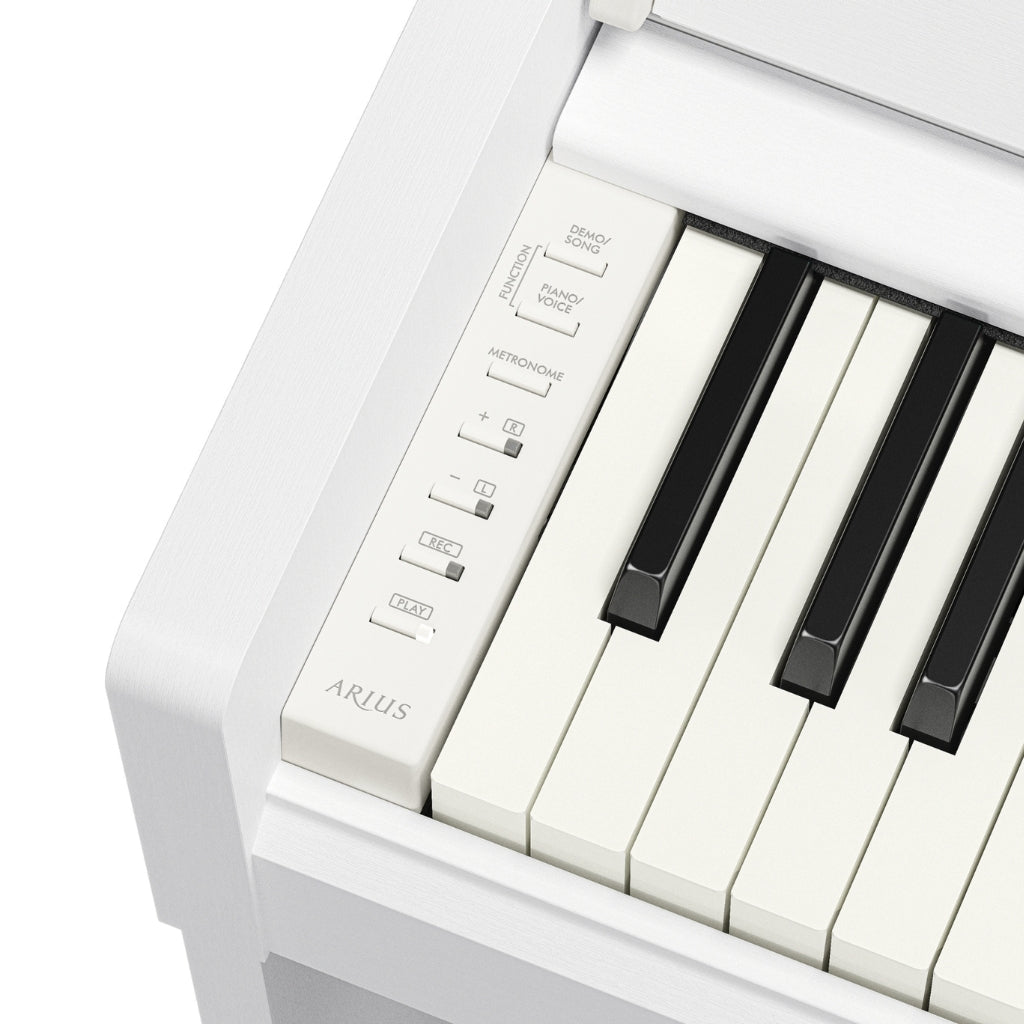 Yamaha Arius YDP-S36 88-key Slim Upright Digital Piano - White Digital Pianos Sky Music