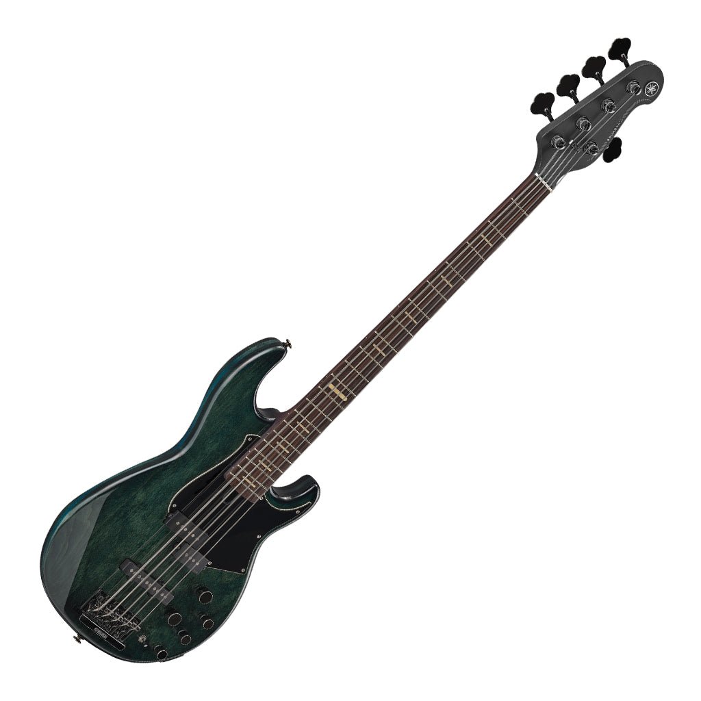 Yamaha BB735A 5-String Bass Guitar - Indigo Blue Bass Guitars Sky Music