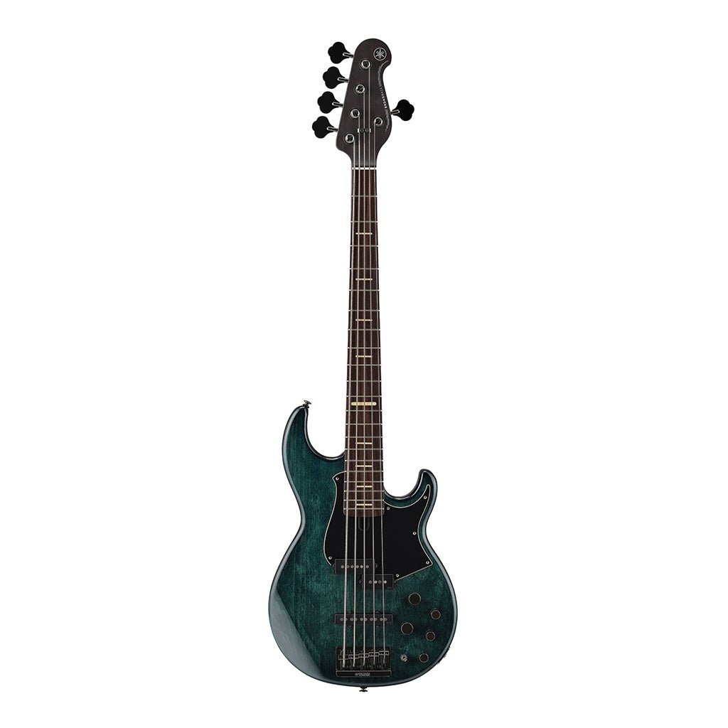 Yamaha BB735A 5-String Bass Guitar - Indigo Blue Bass Guitars Sky Music