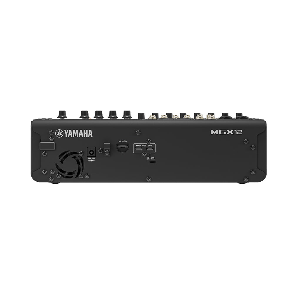 Yamaha MGX12 Digital Mixer - Black Mixers Sky Music