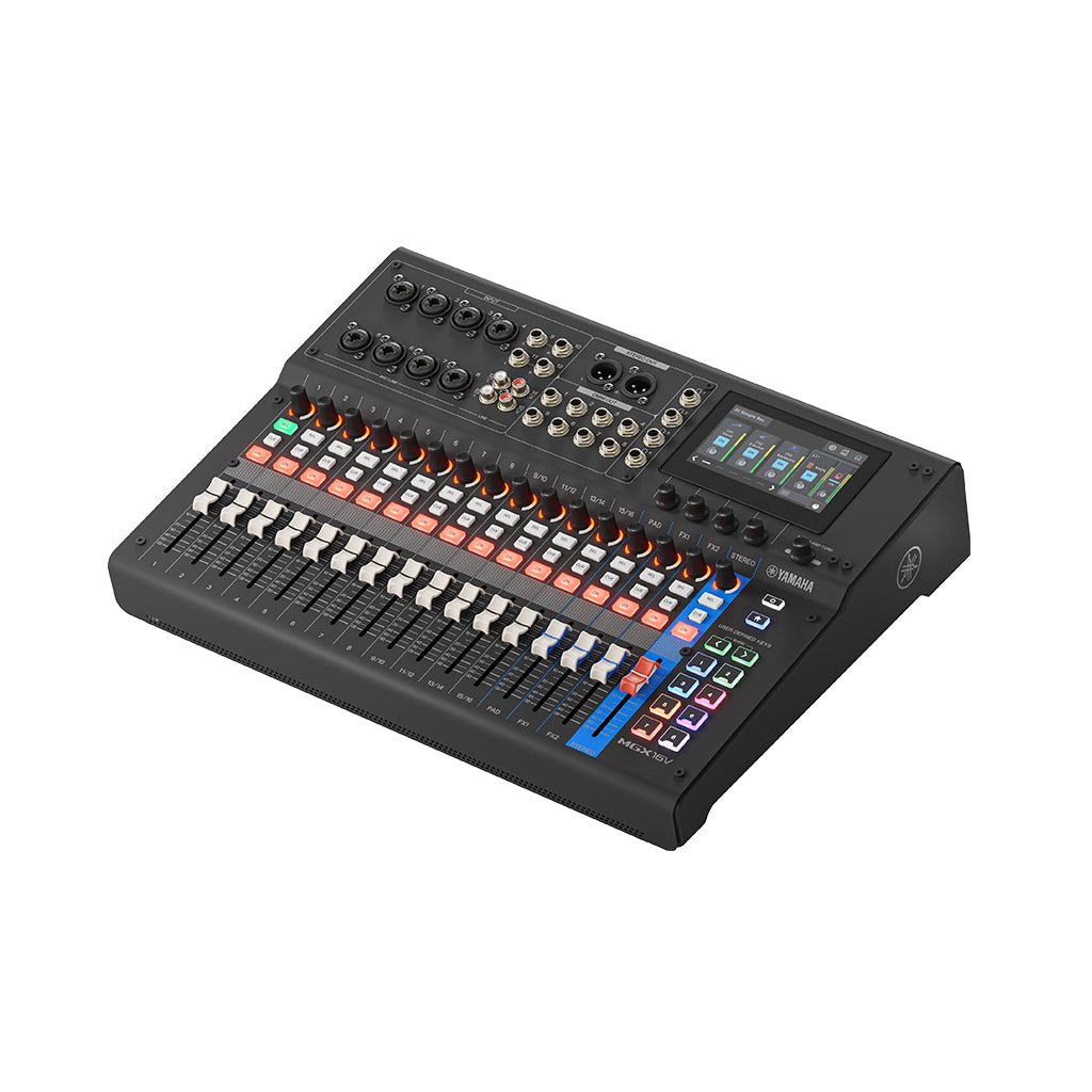 Yamaha MGX16V Digital Mixer w/Video Interface - Black Mixers Sky Music