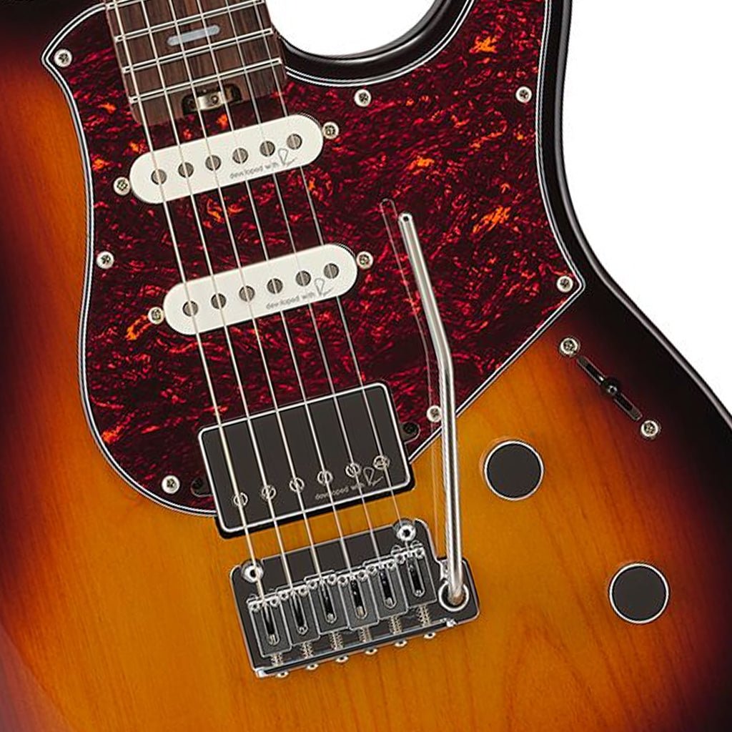 Yamaha PACP12 Pacifica Professional - Rosewood Fingerboard - Desert Burst Electric Guitars Sky Music