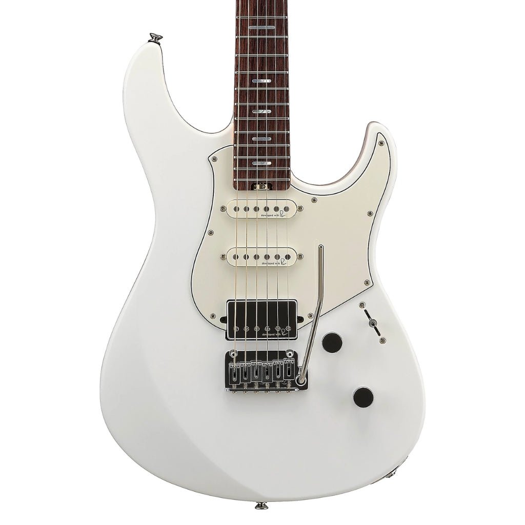 Yamaha PACS12+ Pacifica Standard Plus - Rosewood Fingerboard - Shell White Electric Guitars Sky Music