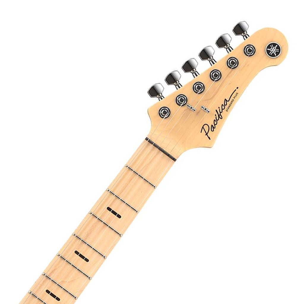 Yamaha PACS12+M Pacifica Standard Plus - Maple Fingerboard - Black Electric Guitars Sky Music