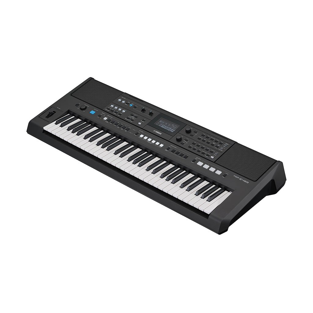 Yamaha PSR-E483 61-Key Portable Keyboard Keyboards Sky Music