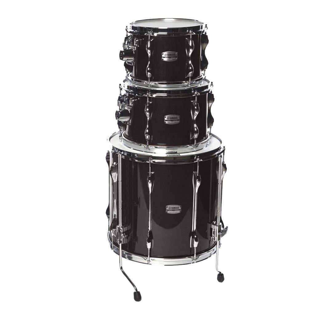 Yamaha Recording Custom Tom Pack (10" 12" 14") - Solid Black Tom Drums Sky Music