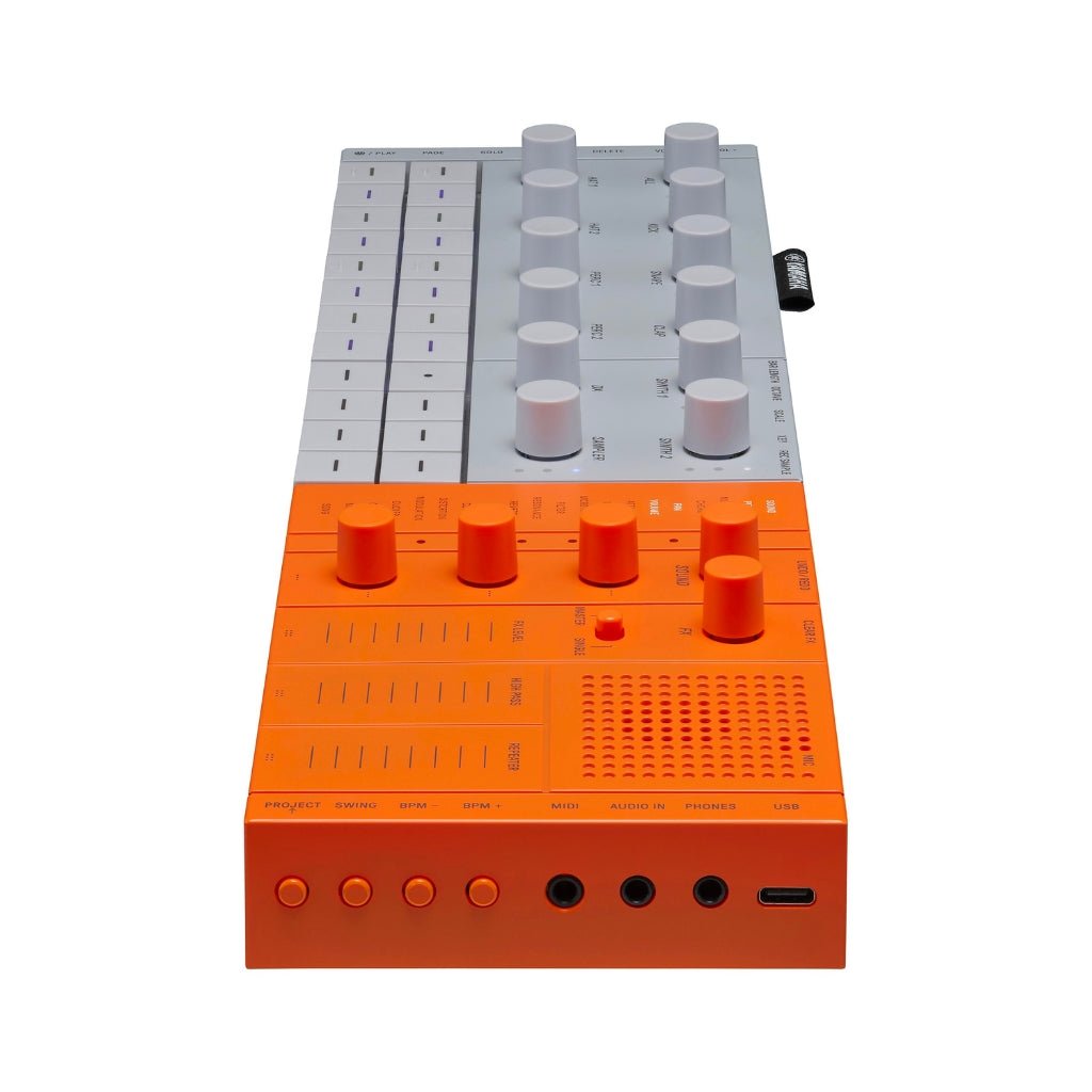 Yamaha SEQTRAK Portable Music Production Studio - Orange Synthesizers Sky Music