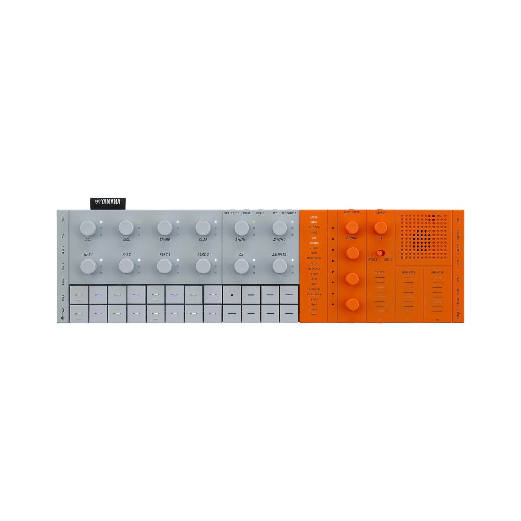 Yamaha SEQTRAK Portable Music Production Studio - Orange Synthesizers Sky Music