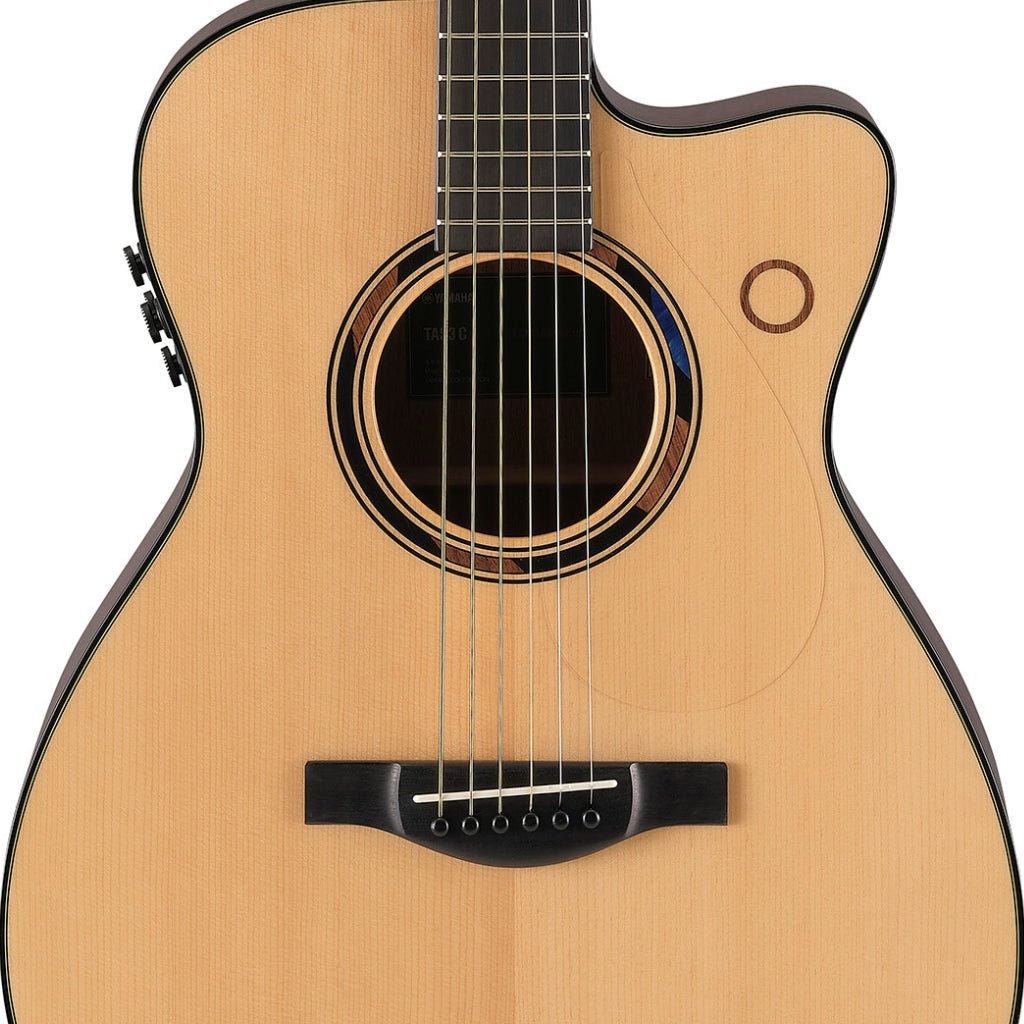 Yamaha TAS3 C TransAcoustic Concert Acoustic-Electric Guitar - Natural Gloss Acoustic Guitars Sky Music