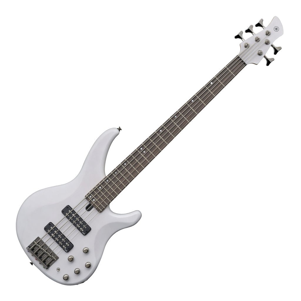 Yamaha TRBX505 5 String Bass - Translucent White Bass Guitars Sky Music