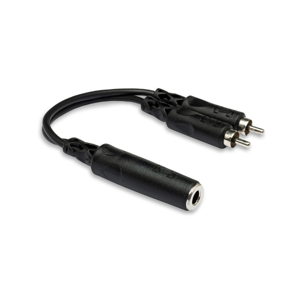 Hosa - 1/4 in TSF to Dual RCA - Y Cable