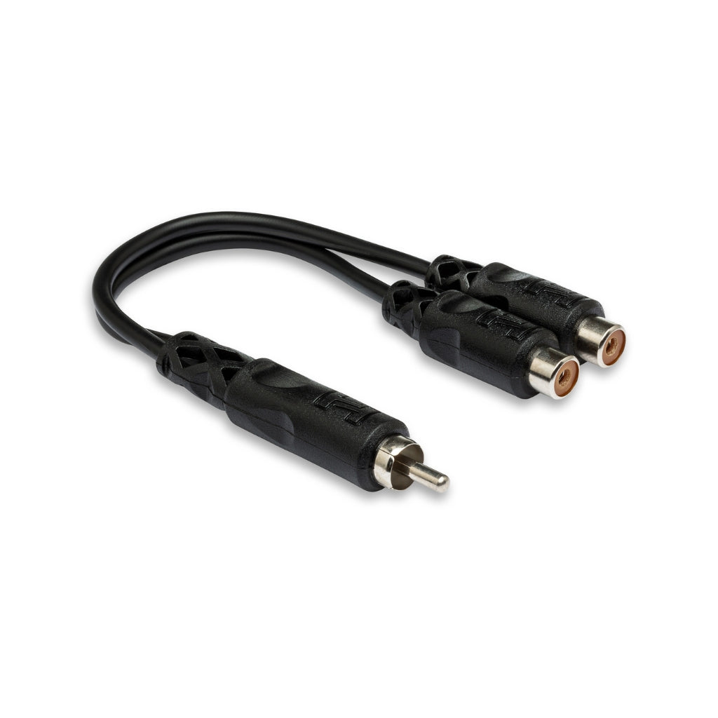 Hosa - RCA to Dual RCAF - Y Cable