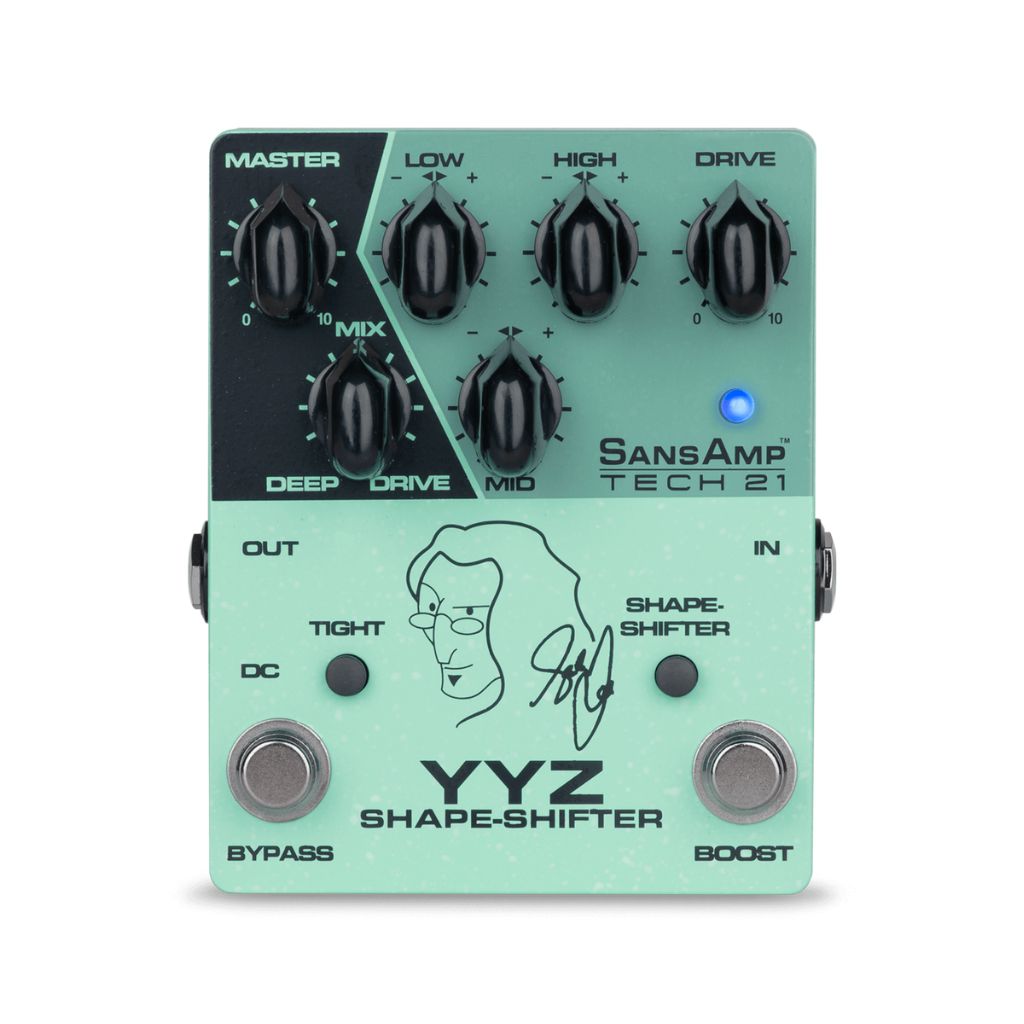 TECH 21 - Sansamp YYZ Shape Shifter - Geddy Lee Signature Pedal