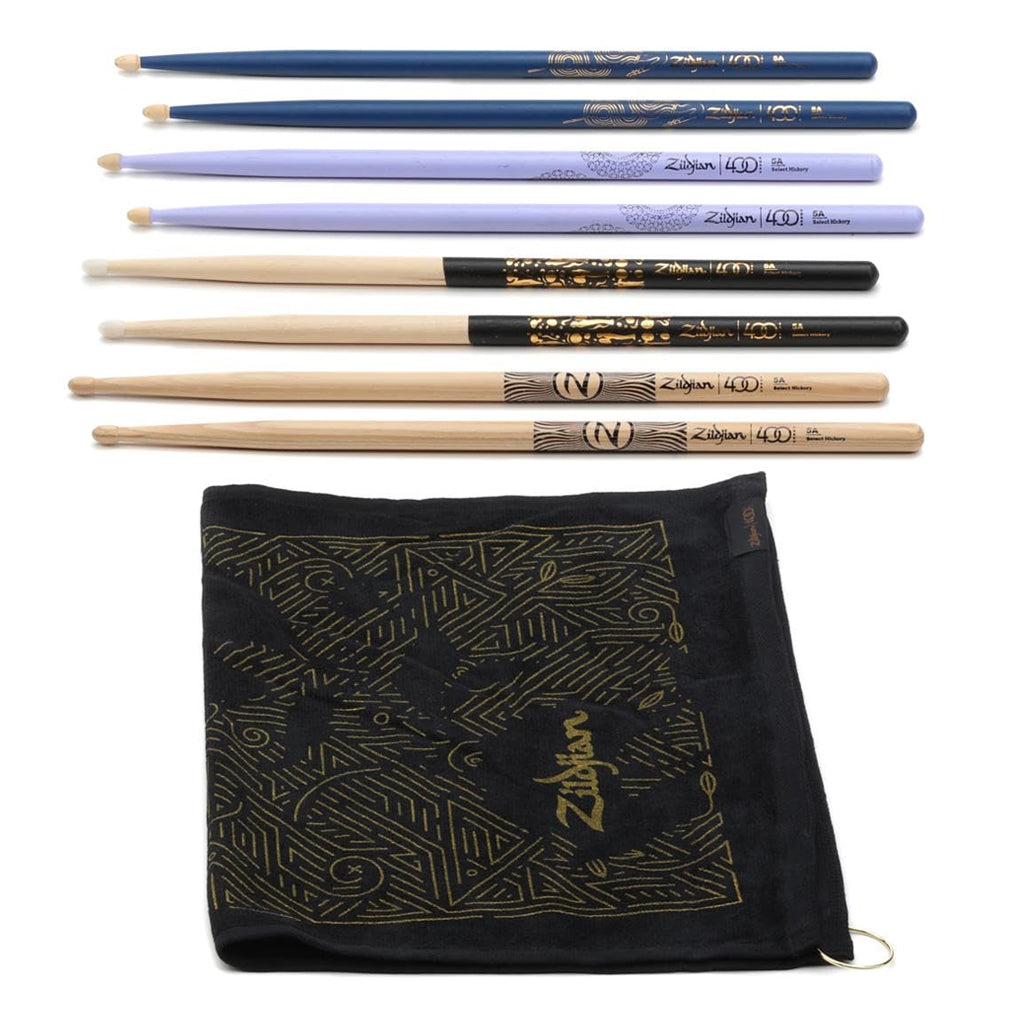 Zildjian Limited Edition 400th Anniversary Drumstick Bundle