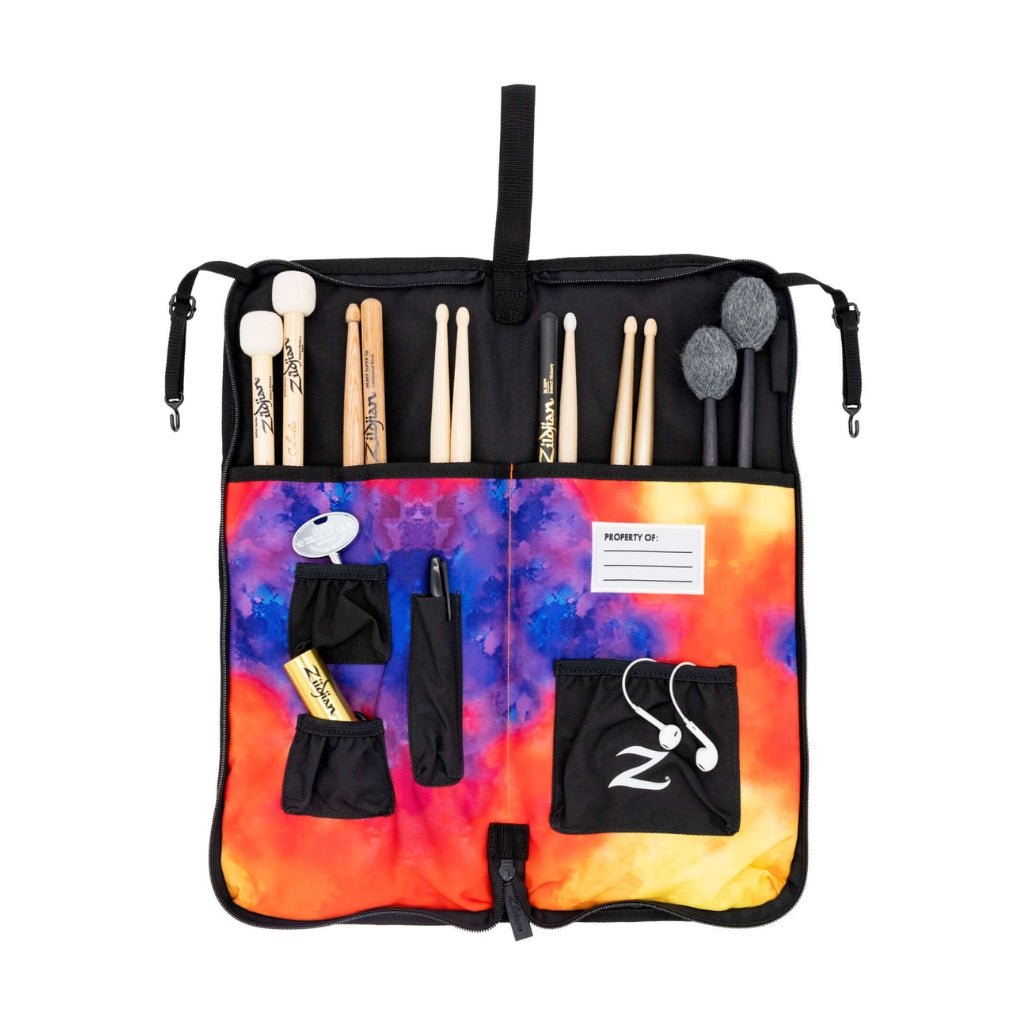 Zildjian - Student Backpack w/Detachable Stick Bag - Orange Burst Drum Accessories Sky Music