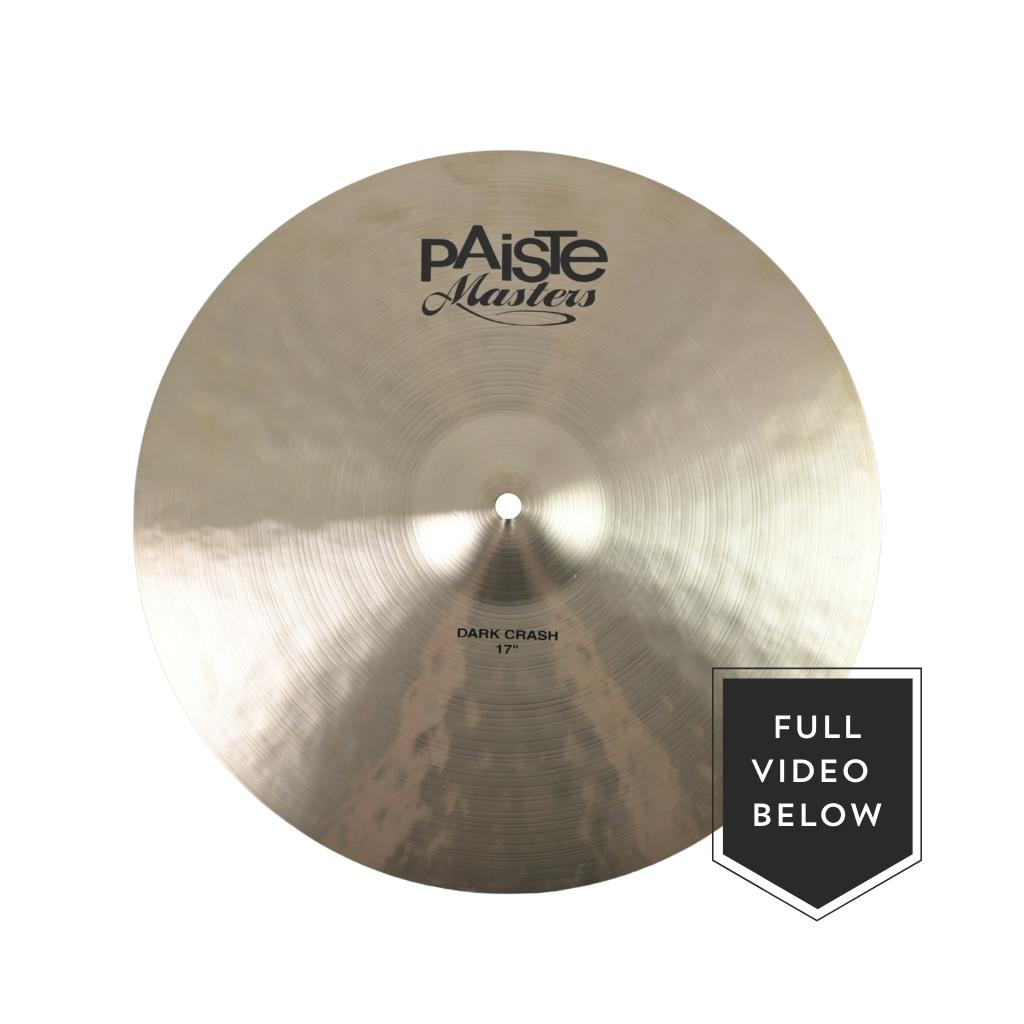 Paiste 17" Masters Dark Crash-Sky Music