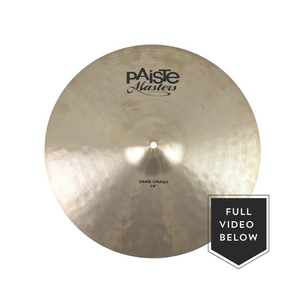 Paiste 19" Masters Dark Crash-Sky Music