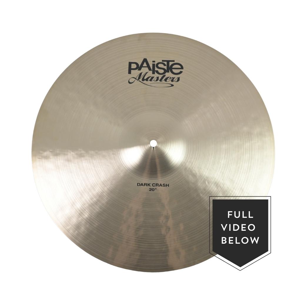 Paiste 20" Masters Dark Crash-Sky Music