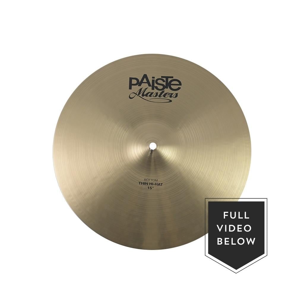 Paiste 15" Twenty Masters Thin Hi-Hats-Sky Music