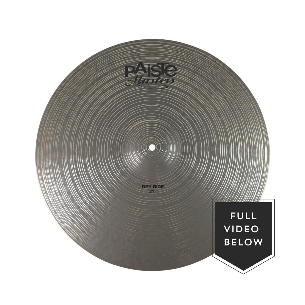 Paiste 21" Masters Dry Ride-Sky Music